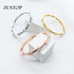 Wholesale New Arrival Fashion Jewelry Brass Silver Gold Bangles Bracelets for Women Men