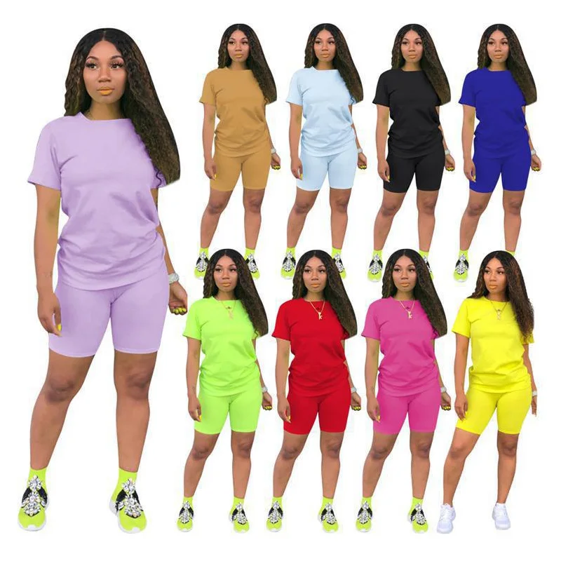 Shirts Set Shorts Sleeve 