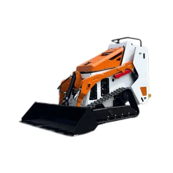 Free Shipping Minicargador Mini Skid Steer Diesel Loader Cheap 380 Crawler EPA Engine Compact Skid Steer Loader - Rhino Series