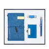 Blue4setsNotebook/Pen/16GUSB/Card case