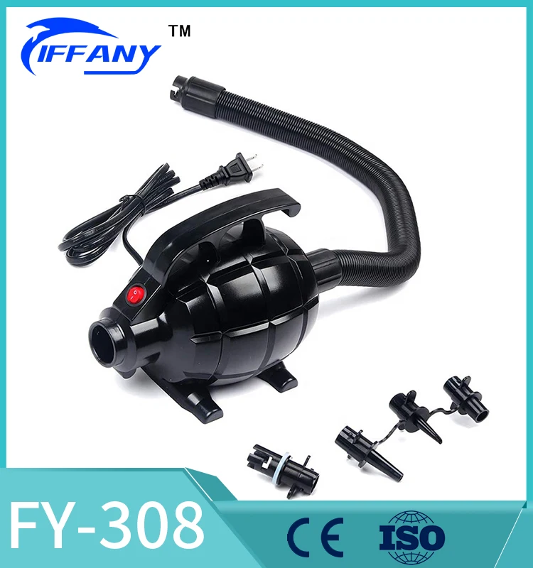 Multipurpose 600w 2000l/min Portable Inflatables Smallest Electric Air