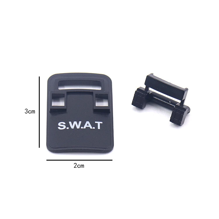 SWAT Shield Defense Equipped WW2 Soldiers Accessories Army Military Weapon Pack Building Blocks Model Toy for 5 to 7 Years Old