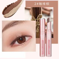 Оптовая продажа, модные двухцветные водостойкие тени для век, легко Окрашиваемые