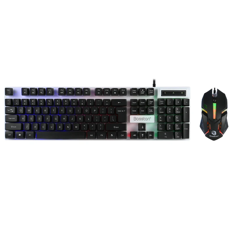 OEM/ODM Stable DPI Gaming Mouse and Tactile Backlit Keyboard Set Enhance Your Workflow w aperçu 4