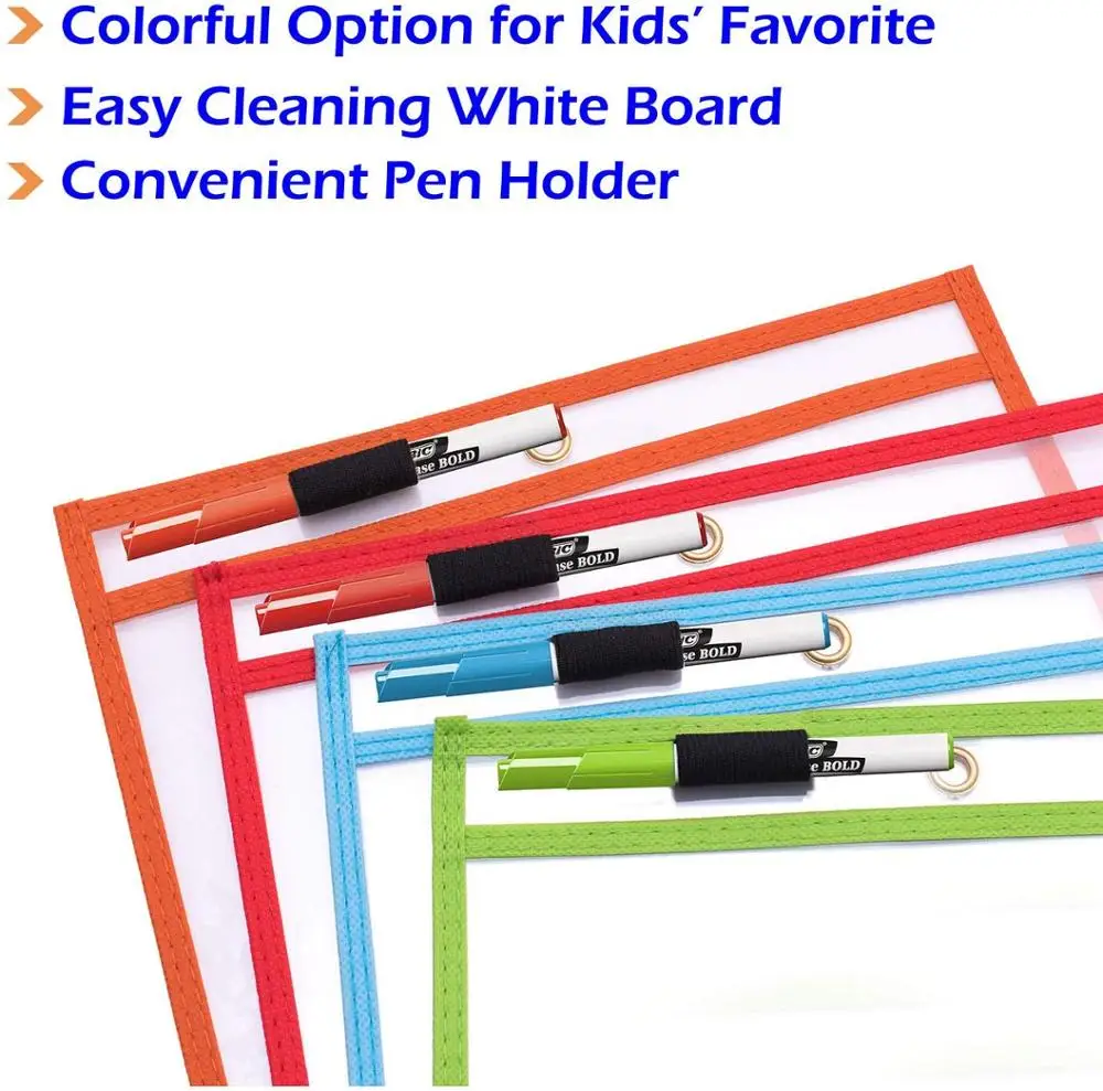 Стирающейся от маркера карманы для учителей и детей/ПВХ writeboard accpectable xiangtong возможно сотрудничество по системе OEM XT-0106 CN;ZHE Нинбо