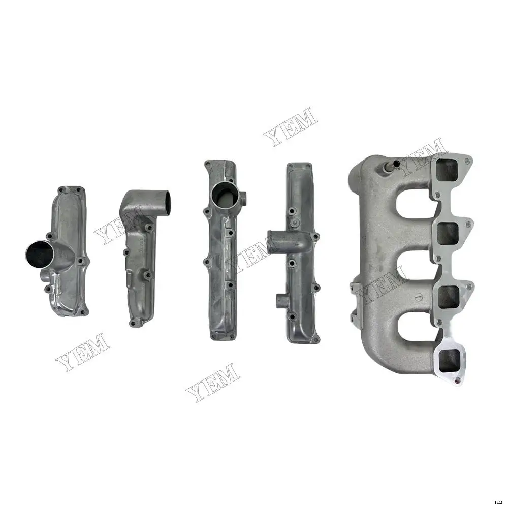 Stock Complete Intake Manifold Engine Parts Compatible for Kubota V1405 4