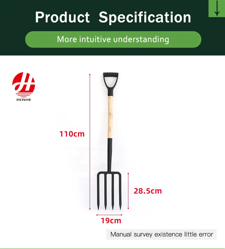 product 24 hours sample  custom agricultural stainless fork hand tools garden fork steel gardening fork-2