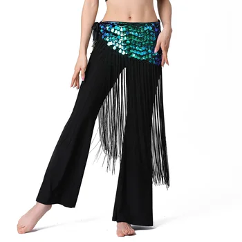 Sequin Hip Scarf Shawl Women Belly