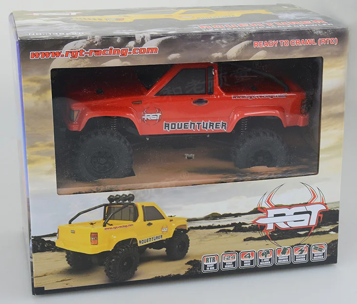 RGT 24/1ラジコン RGT 136240 RC Car V2 - 1/24 Scale 2.4G 4WD Radio