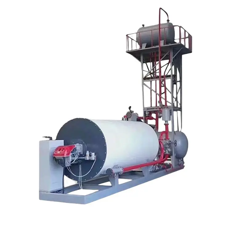 2 Tons Oil-gas Heat Conduction Oil Steam Boiler Heat Conduction Oil ...