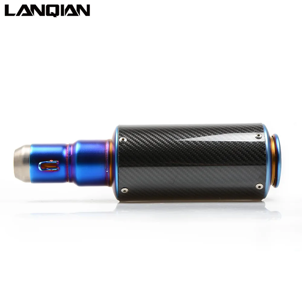 
Универсальная выхлопная труба для мотоцикла, выхлопная труба 36-51 мм, аксессуары для скутера, большинства мотоциклов 