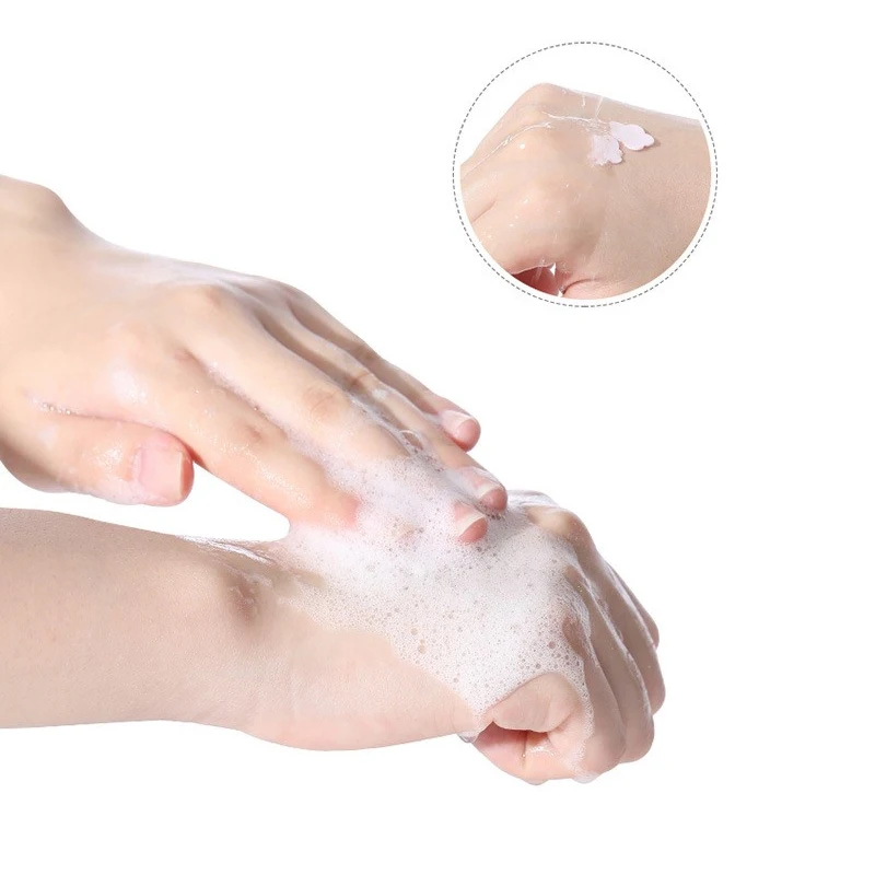 Hand Washing Paper Soap Sheet  Travel Supplies Disposable Paper Flower Disinfecting Soap Paper