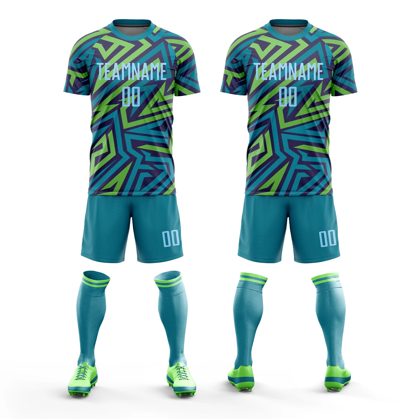 Luson Custom Club Football Jersey - Sublimation Soccer Wear
