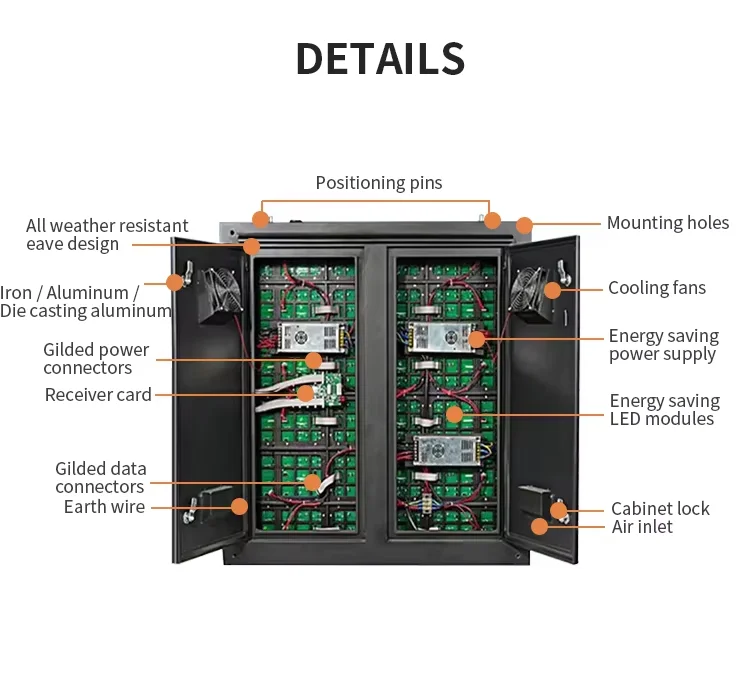3D Naked Eye P8 Waterproof Thin LED Display Screen Fixed Installation Outdoor LED Sign Panel manufacture