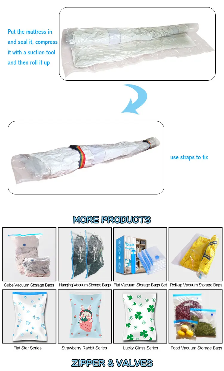 Mattress Vacuum Bag Vacuum Storage Bag Vacuum Compression Storage Bags
