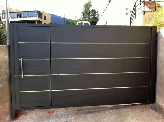 Residential/Courtyard Entrance Doors with Automatic Intelligent Operators,Main Gate Trellis Designs Driveway Gates