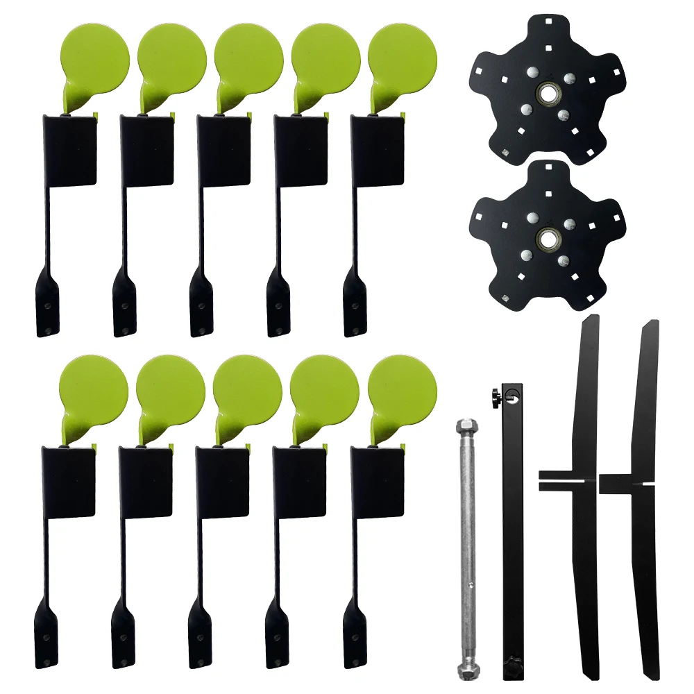 Doublesided Rotation Shooting Target Pellet Catcher Automatic Reset