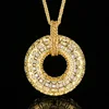Pendant with Chopin chain-Gold Plated