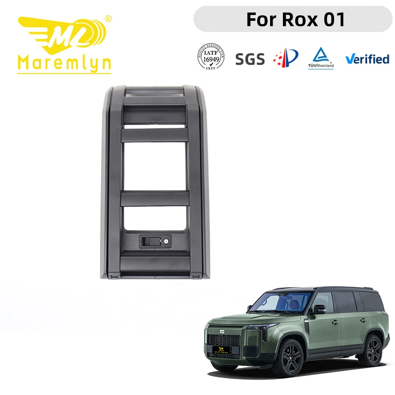 Maremlyn Single Side Step Ladder for Rox 01 Roof Access Ladder Side Ladder Car Exterior Accessories