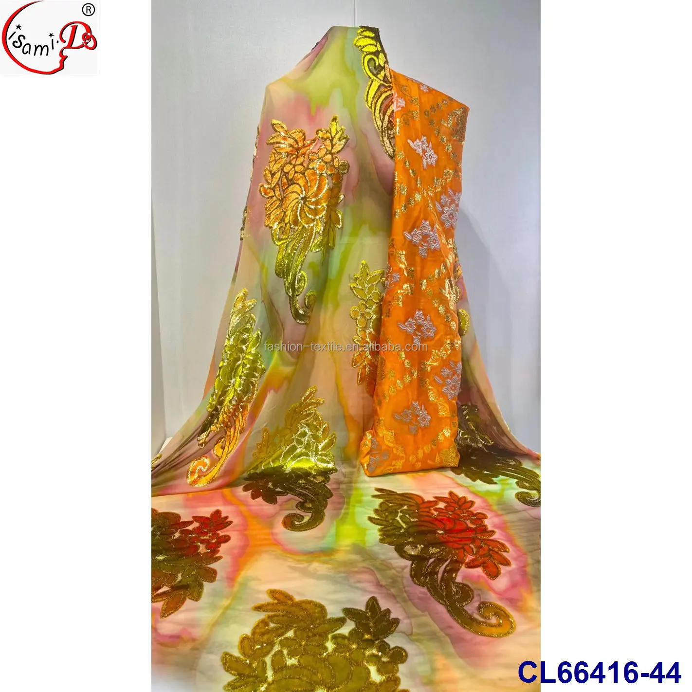 Somalia Fashion Real Silk Garbasar And Dirac,Fashion Hot Sale Fabric