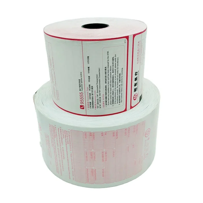 Hot Selling customized cash register paper thermal rolls thermal kitchen printer paper