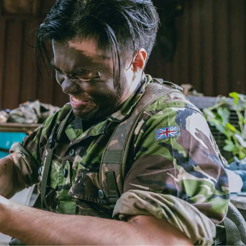 British Tactical Dress Uniform British CS95 Windproof Smock Jungle Green