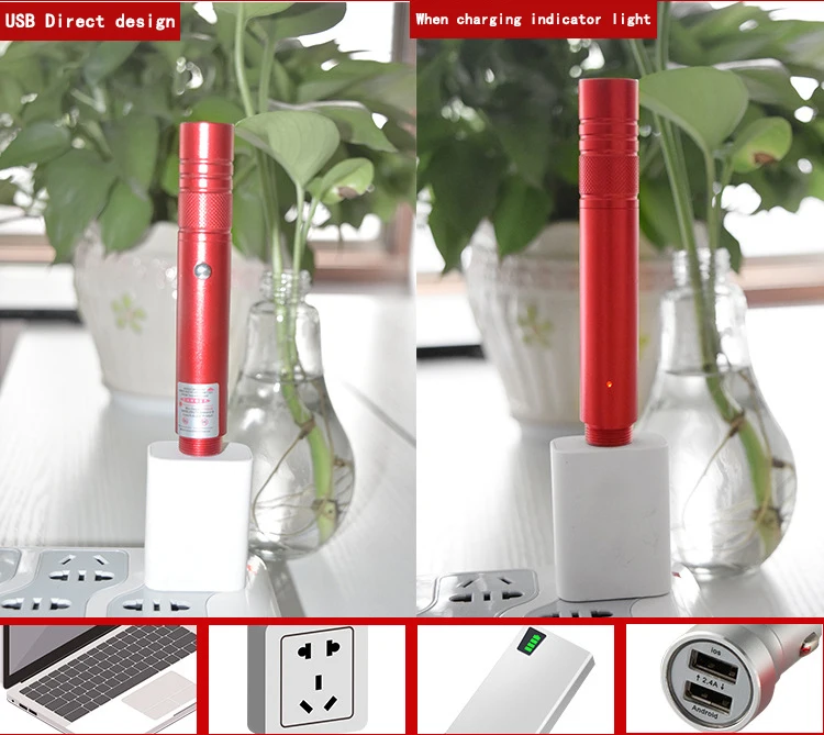 
USB, Прямая поставка с завода, доставка товаров через границу, фонарик, портативная уличная лазерная указка 
