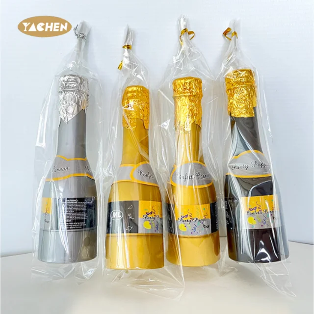 YACHEN Champagne Wedding Confettie Cannon Bridal Baby Shower Birthday Party Supplies Air Compressed Poppers Confetti Cannon