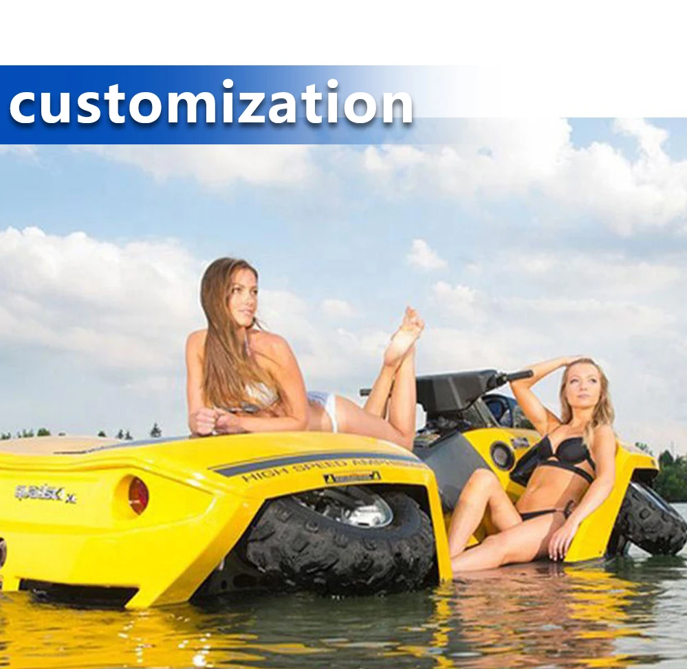 Hison 1500cc Quadski Amphibious ATV with 4 Stroke Engine - Ideal