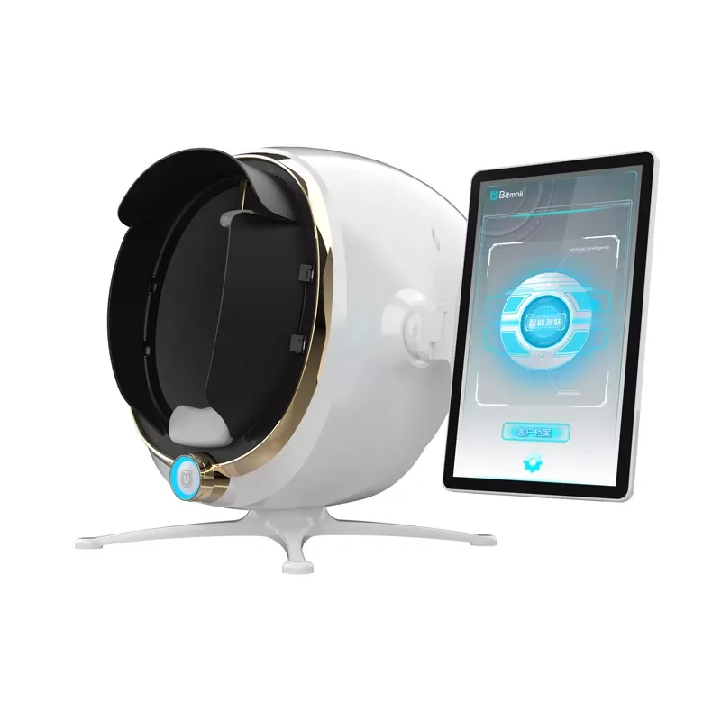 2024 Newest AI Eight Spectrum RGB UV Facial Skin Analysis Machine With Camera