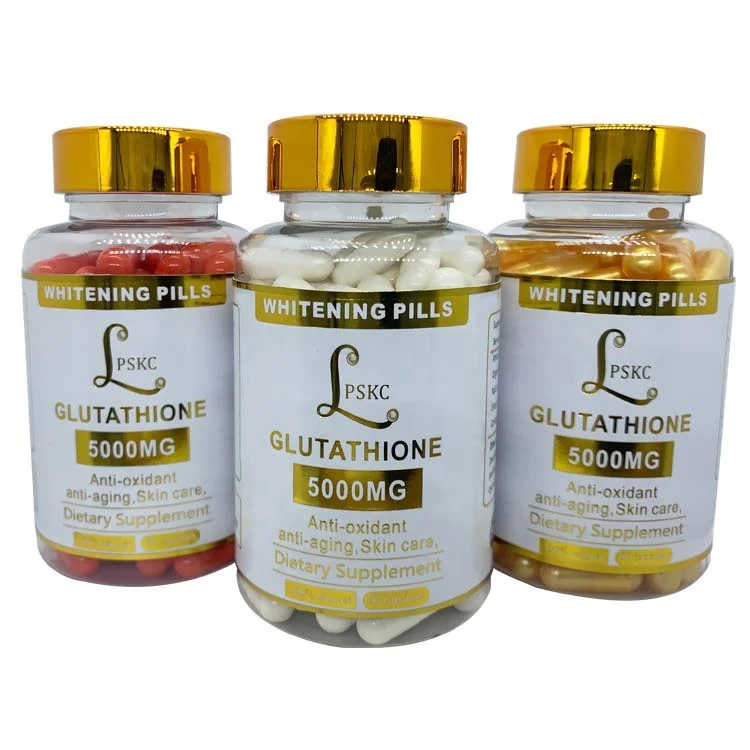 glutathione hair follicle Private Label OEM Softgel Capsule Glutathione Whitening Pills Skin  Whitening Capsules