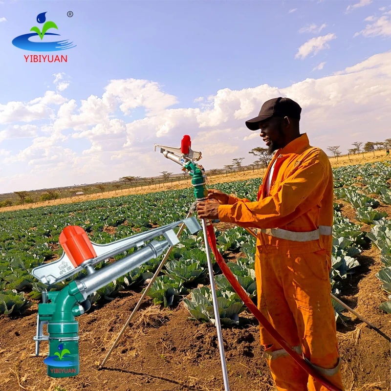 PY30 PY40 Rain Gun 5 Pieces Agricultural Long Range Rain Gun Water Sprinkler