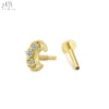 14K Yellow Gold