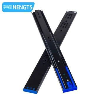 Heavy Duty 45mm 12inch Soft Close Push Open Undermount Drawer Slides for Kitchen Cabinets & Furniture for Dining & Hotel Use