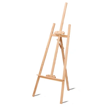 1.5m Adjustable Solid Wood Easel Colorful Easel Special Advertising Display Triangle Stand for Art Students Wholesale