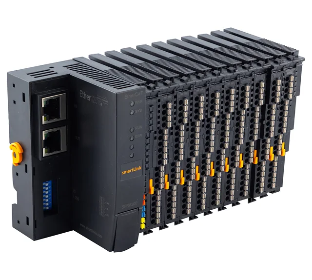Modbus TCP Remote Distributed I/O Module Good Price SFR8240 IP20 2*RJ45 Modbus TCP IO Coupler
