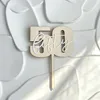 Base de madera + acrílico inglés 50