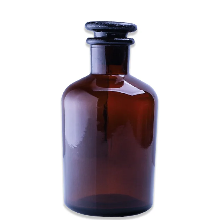 Factory Direct Sale 60ml Borosilicate Narrow Mouth Amber Reagent Bottle