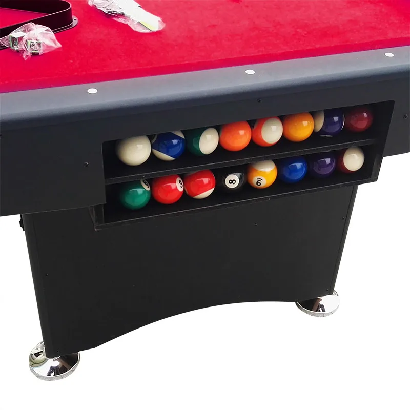 Premium Factory Sell Fold Legs 6ft 7ft Billiard American Pool Table For