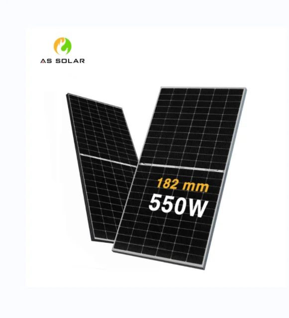 Quick Shipping Product Solar Panels 72Cells 525w Bifacial Solar Panel Home Power System
