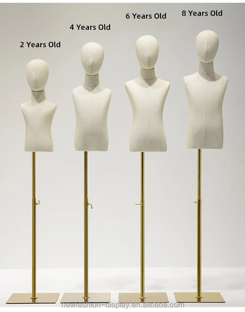 Fabric/velvet Boy Girl Dresses Children Baby Mannequin With Arms,Child