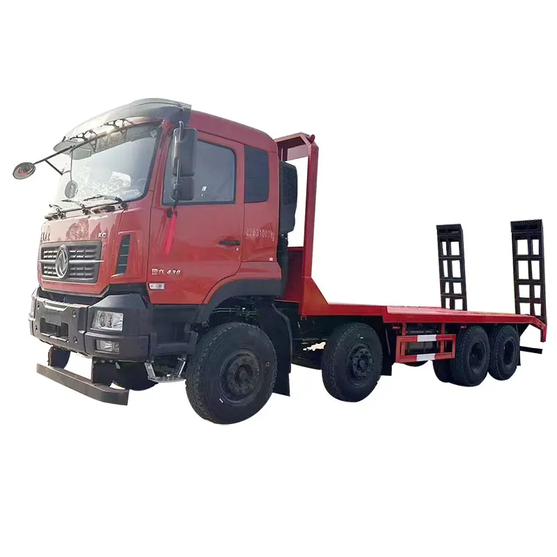 Factory 20ton 25ton Self Loading Flatbed Truck Custom Flatbed Tow Trucks Sale in China