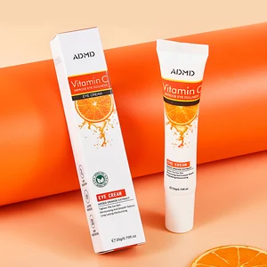 Custom Logo Eye Care Under Eye Bags Removal Cream Lifting Tightening Brightening Wrinkle Vitamin C Anti Aging Eye Cream