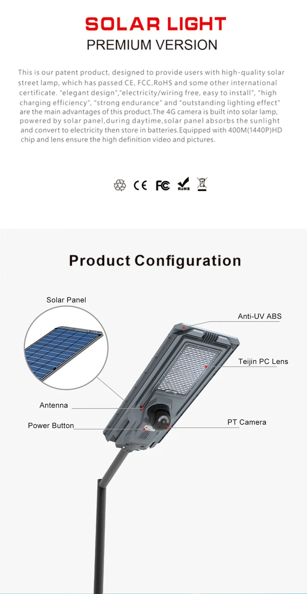 product 1200w solar light outdoor ip67 led high brightness solar street light with cctv camera-30