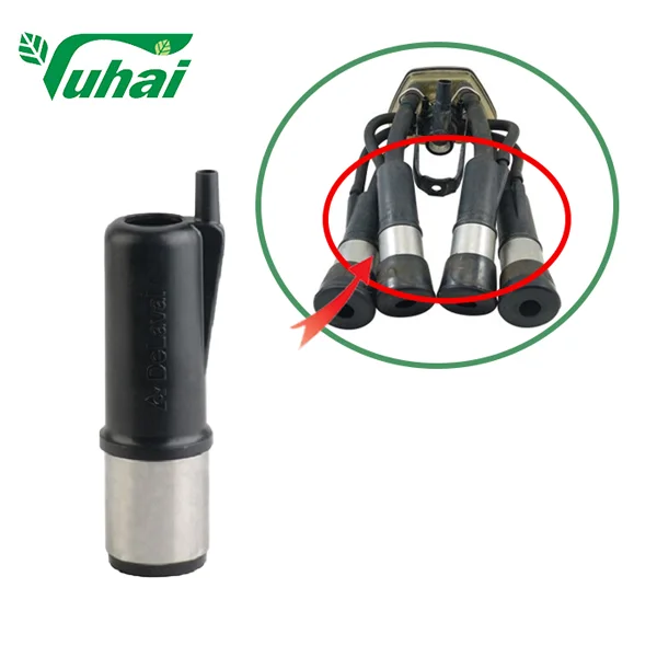 product cow plastic teats cup triangle lined with steel cups for milking machine milking liner steel cup-3