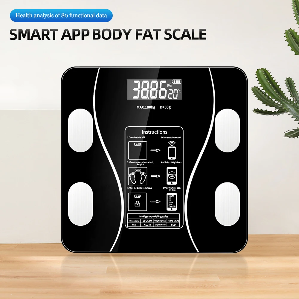 BMI Smart Scale Body Fat Scale 15 Body Composition Analysis in App -  Refurbished