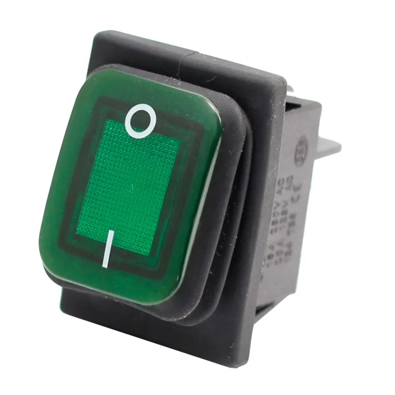 4pin On-off Dpst 16a 250v Rocker Switch T85 Ip67 Sealed With Waterproof ...