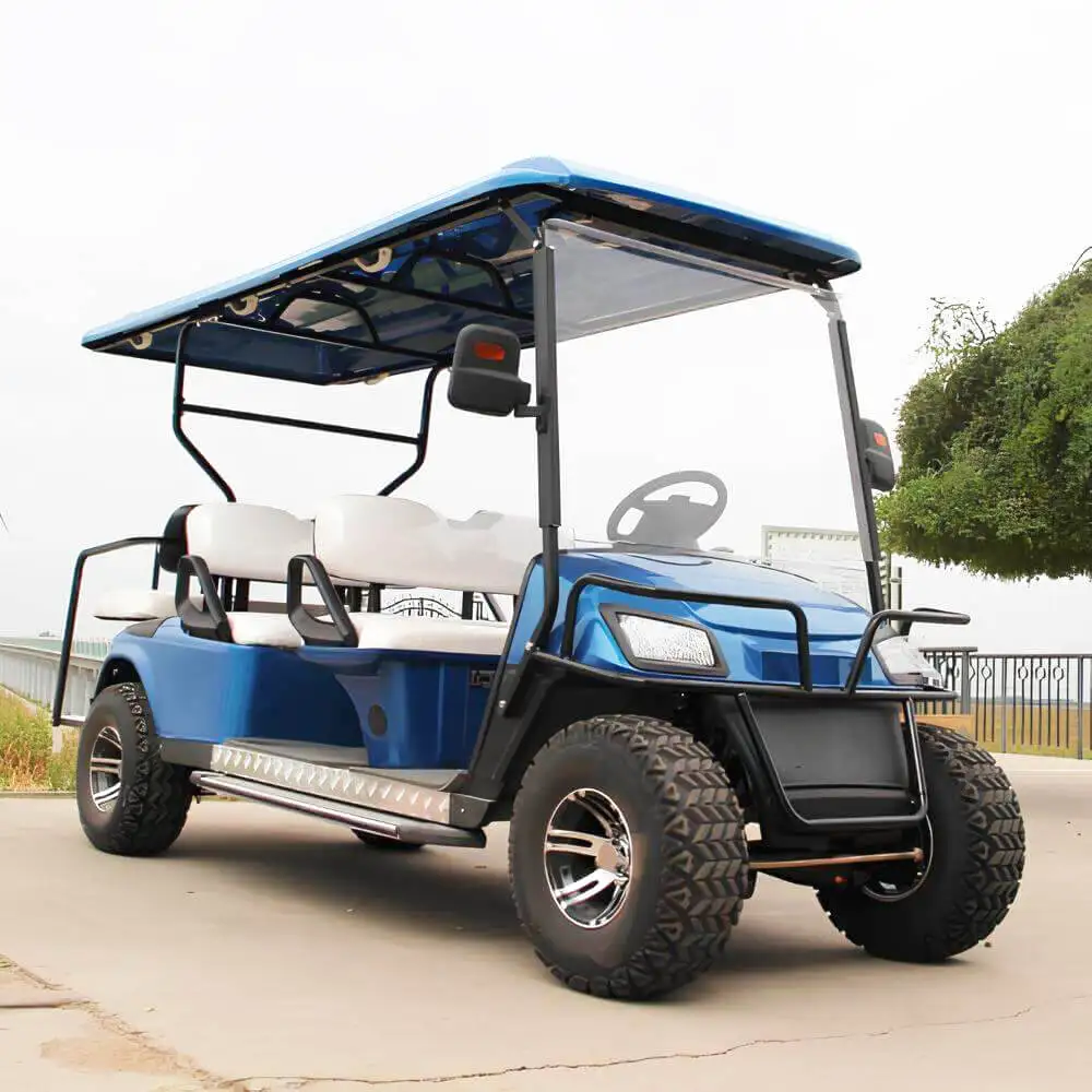 Cheap Chinese Electric Golf Carts For Sale 6 Seater Lithium 72v Battery