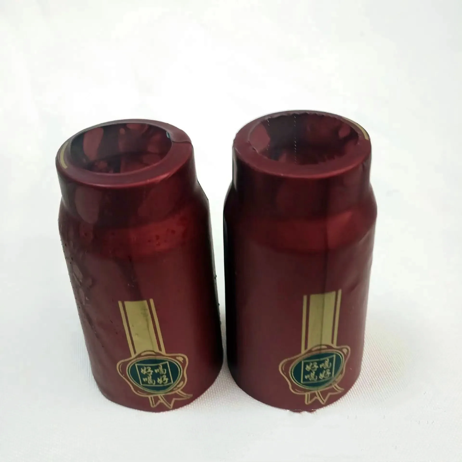 Clear Round PVC Preformed Shrink Bands for Wine Bottle Capsules