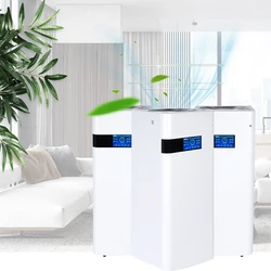 2022 New Design 500 volume Vertical Cabinet Type Fresh Air System big air purifier with humidifier NO 2